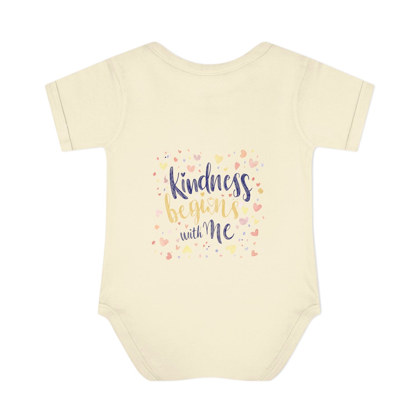 Kindness Begins with Me Infant Bodysuit - Cute Baby Outfit for Newborns