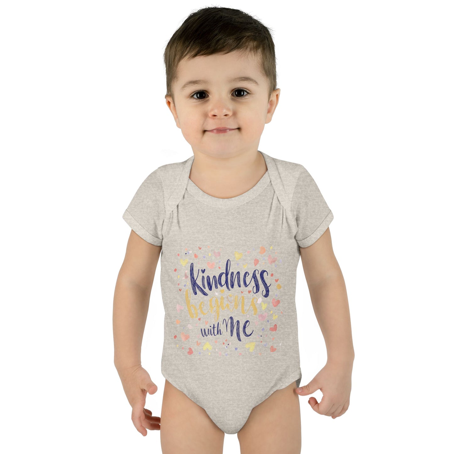 Kindness Begins with Me Infant Bodysuit - Cute Baby Outfit for Newborns