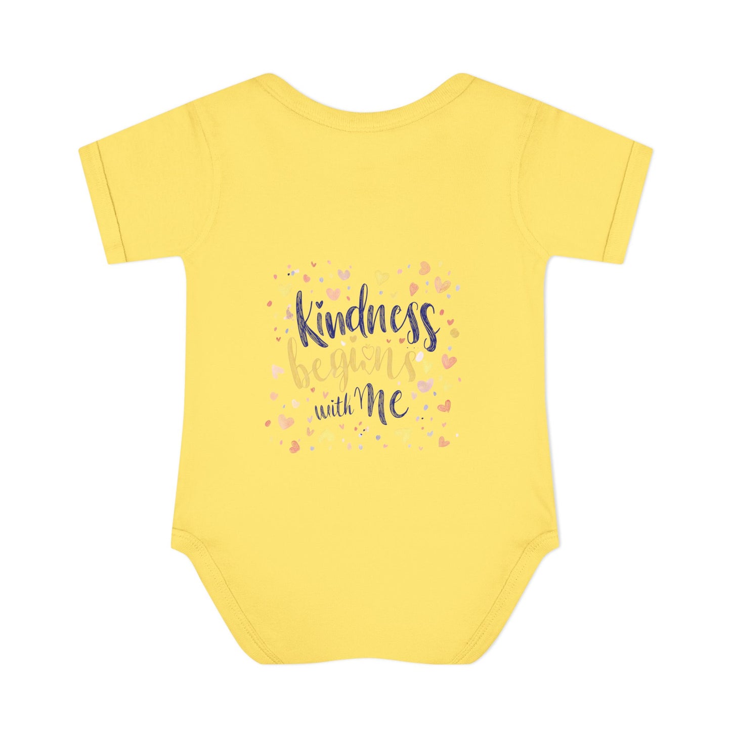 Kindness Begins with Me Infant Bodysuit - Cute Baby Outfit for Newborns