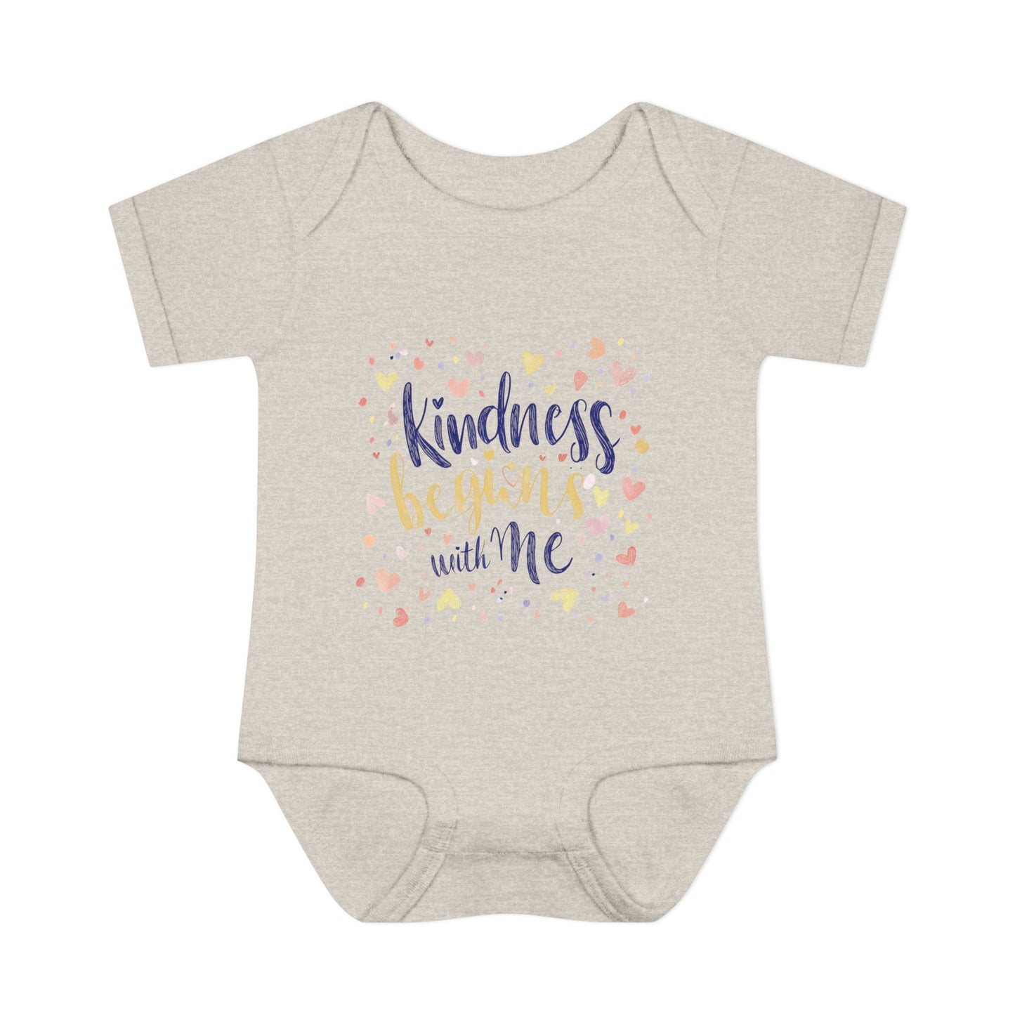 Kindness Begins with Me Infant Bodysuit - Cute Baby Outfit for Newborns