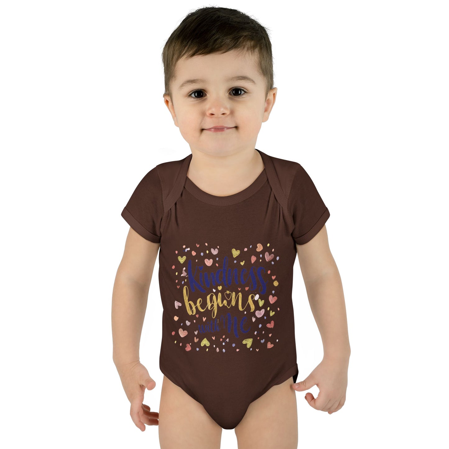 Kindness Begins with Me Infant Bodysuit - Cute Baby Outfit for Newborns
