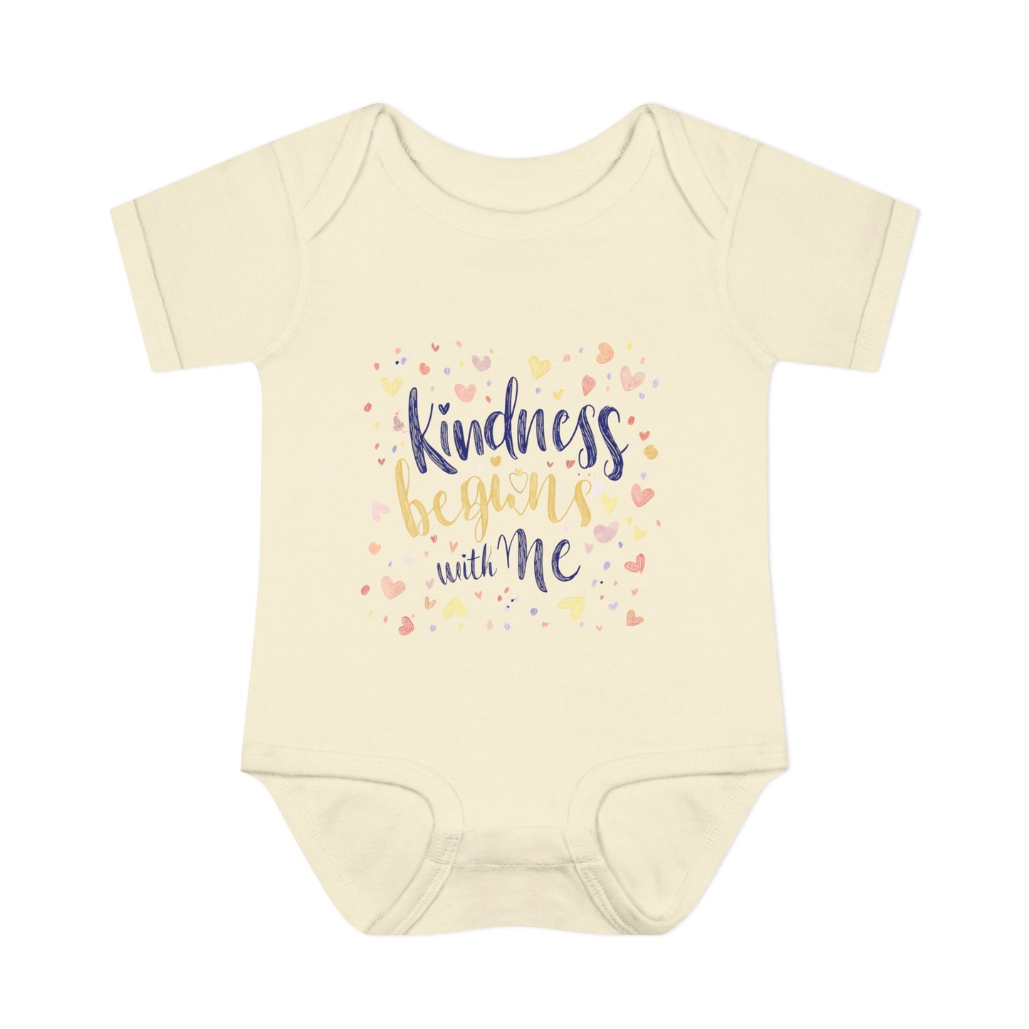 Kindness Begins with Me Infant Bodysuit - Cute Baby Outfit for Newborns