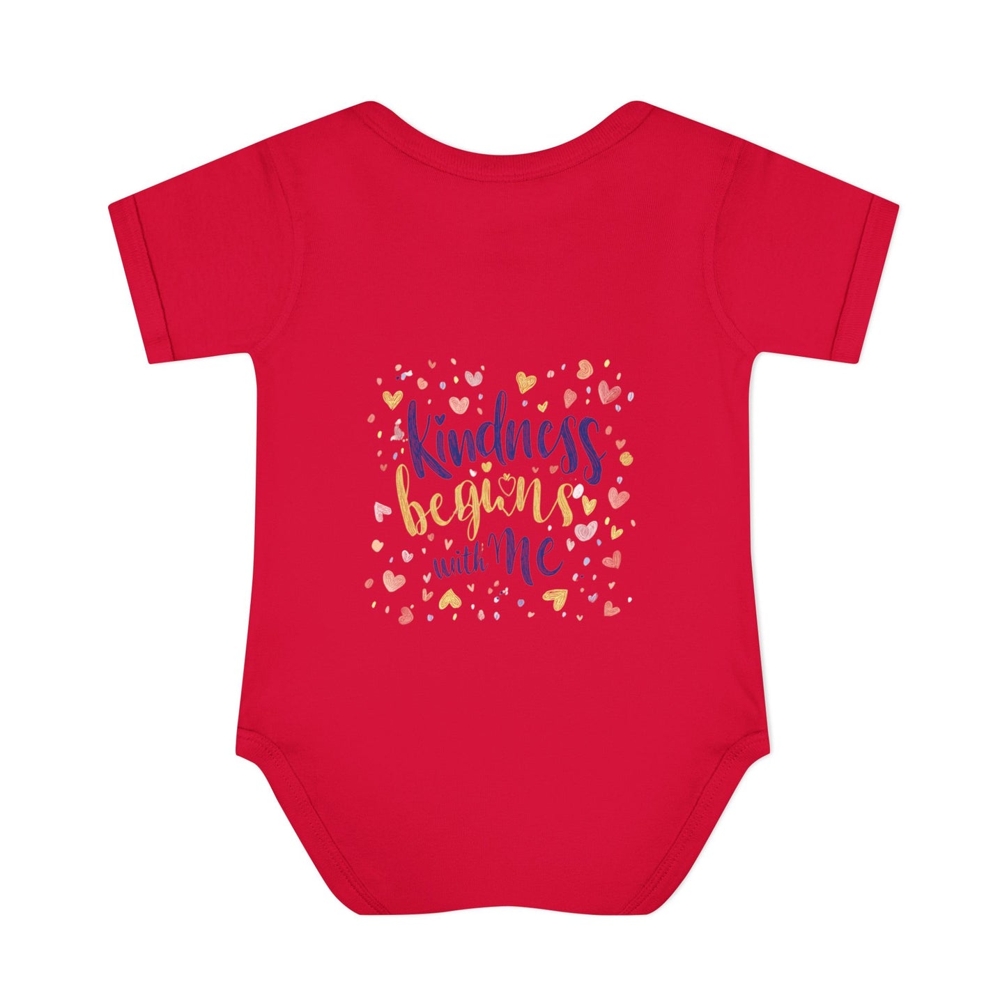 Kindness Begins with Me Infant Bodysuit - Cute Baby Outfit for Newborns