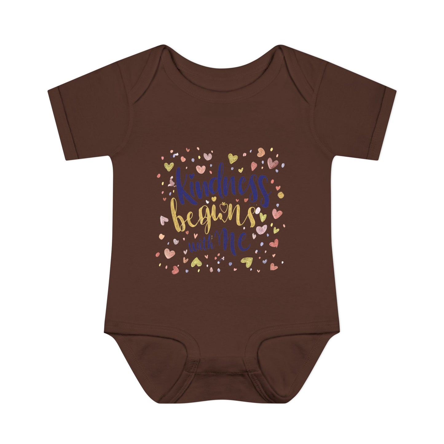 Kindness Begins with Me Infant Bodysuit - Cute Baby Outfit for Newborns