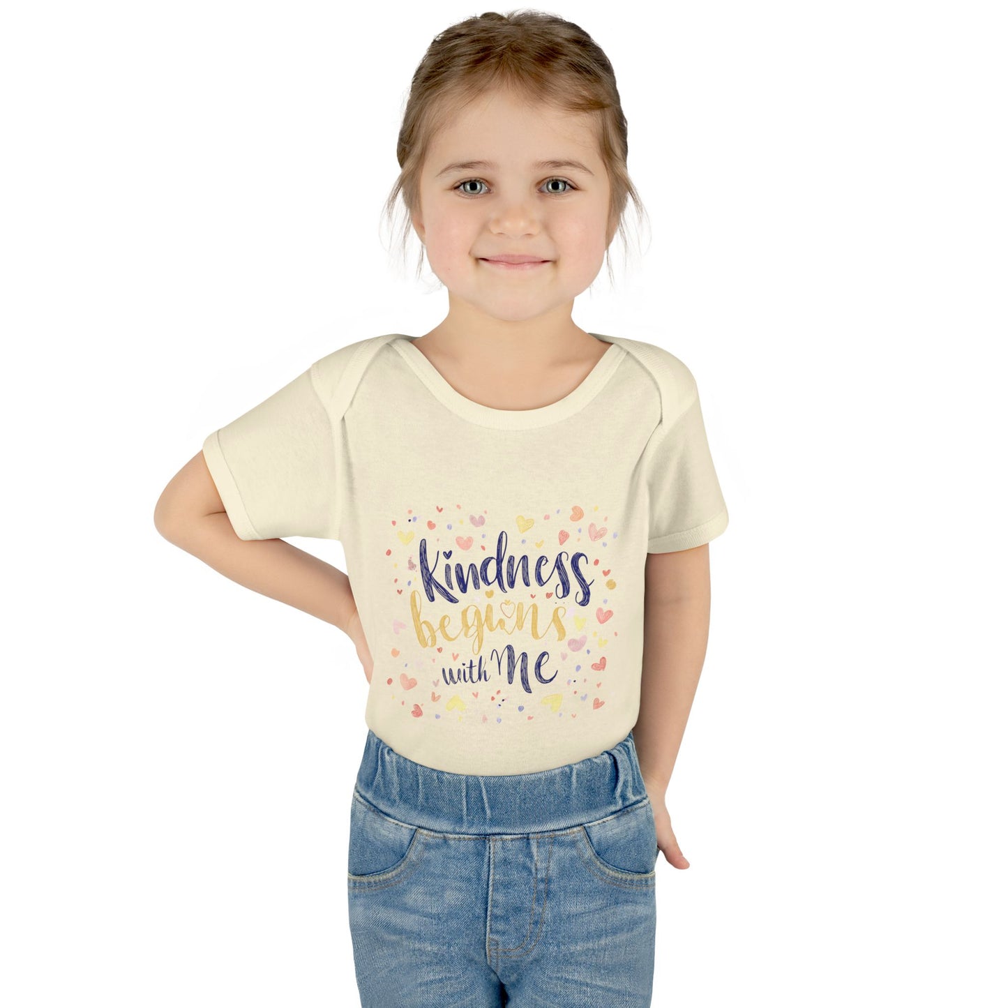 Kindness Begins with Me Infant Bodysuit - Cute Baby Outfit for Newborns